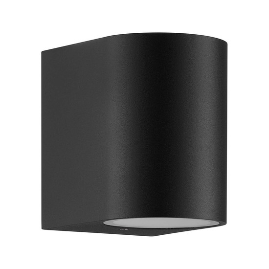 Nordlux 2518001003 Dion Single GU10 Wandleuchte Dimmbar Schwarz IP44
