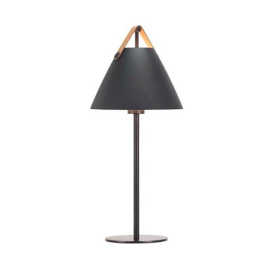 Nordlux Design for the People STRAP Tischleuchte Schwarz E27