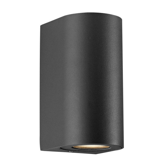 Nordlux Canto Maxi 2 Wandleuchte GU10 Schwarz Außenleuchte 49721203