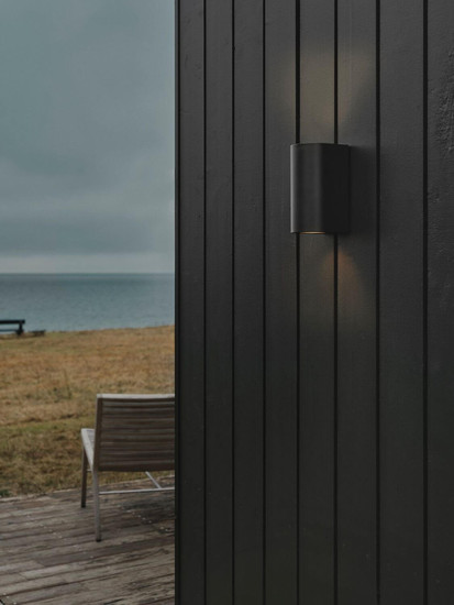 Nordlux Canto Maxi 2 Wandleuchte GU10 Schwarz Außenleuchte 49721203