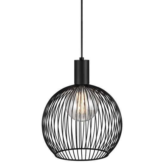 Nordlux 84243003 Aver E27 Pendelleuchte Metall Schwarz
