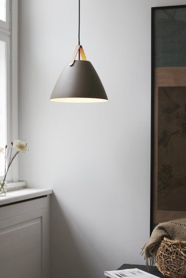 Nordlux Strap 36 Hängeleuchte E27 Beige 84343009