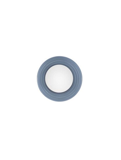 Nova Luce Wandleuchte Orbique G9 Graublau Opal Glas Keramik Ø16cm 9009213