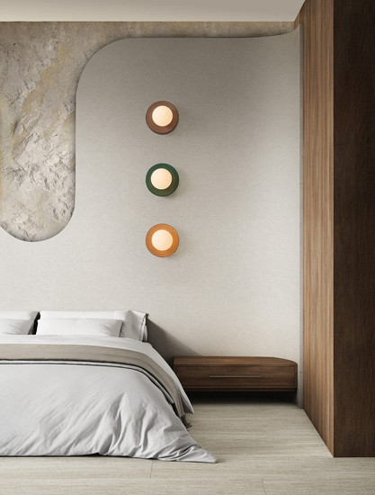 Nova Luce Wandleuchte Orbique G9 Jaspis Opal Glas Keramik Ø16cm 9009215