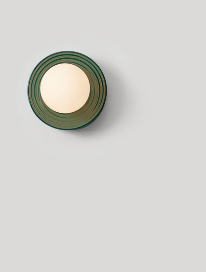 Nova Luce Wandleuchte Orbique G9 Jaspis Opal Glas Keramik Ø16cm 9009215