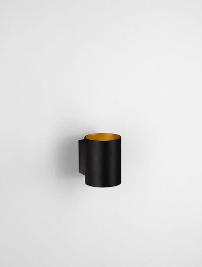 Nova Luce Wandleuchte Dazle G9 Schwarz Gold Aluminium Ø8cm 9011331
