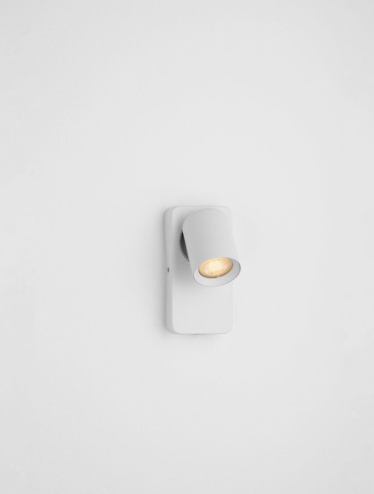 Nova Luce Wandleuchte Cosmina schwenkbar GU10 Weiß Aluminium Ø11cm 9011339