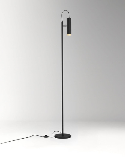 Nova Luce Stehleuchte Nessi schwenkbar GU10 Schwarz Gold Aluminium 160cm 9011411