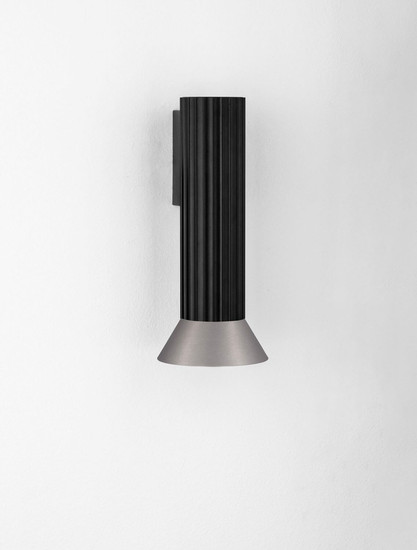 Nova Luce Wandleuchte Luvia GU10 Bronze Schwarz Aluminium Ø10cm 9011445