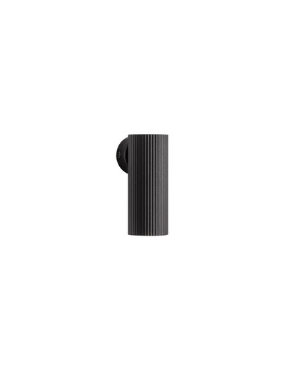 Nova Luce Wandleuchte Comet schwenkbar GU10 Schwarz Aluminium Ø4cm 9011470