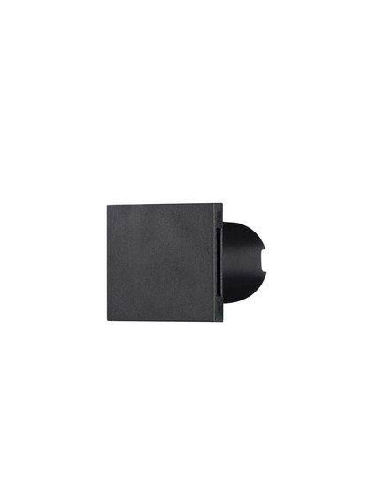 Nova Luce LED Wandeinbauleuchte Iko 1W 45lm warmweiss 3000K IP67 Schwarz 9x5,5cm 9019222