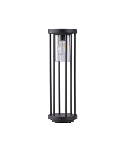 Nova Luce Wegeleuchte Elysium E27 IP65 salzwasserfest Schwarz Aluminium 50cm 9030153