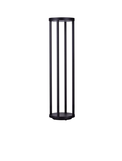 Nova Luce LED Wegeleuchte Optus 9W warmweiss 3000K IP65 salzwasserfest Schwarz Aluminium 80cm 9030163
