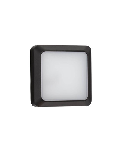 Nova Luce LED Außen-Wandleuchte Appia 5W warmweiss 3000K IP54 Schwarz Aluminium 12,5x12,5cm 9030597
