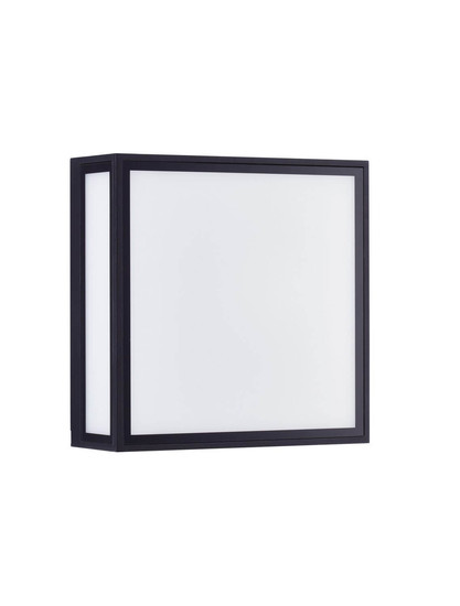 Nova Luce LED Außen-Wandleuchte Astral 16W warmweiss 3000K IP65 salzwasserfest Schwarz Aluminium 22x22cm 9030630