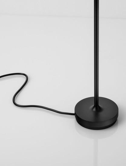 Nova Luce LED Akku-Tischleuchte Petit dimmbar 2W warmweiss 3000K IP54 salzwasserfest Schwarz Aluminium Ø7cm 9030712
