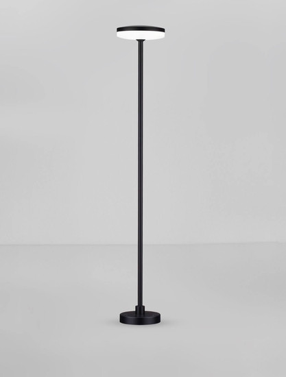 Nova Luce LED Wegeleuchte Nawa 12W warmweiss 3000K IP65 salzwasserfest Schwarz Aluminium 93cm 9030722