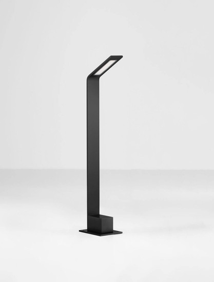 Nova Luce LED Wegeleuchte Vel 7W warmweiss 3000K IP65 salzwasserfest Schwarz Aluminium 60cm 9030723