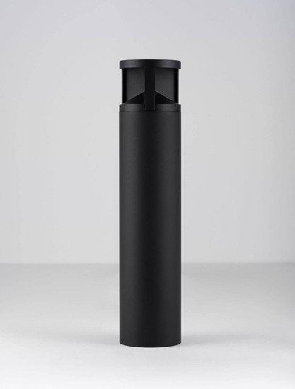 Nova Luce LED Wegeleuchte Soul 24W warmweiss 3000K IP65 Schwarz Aluminium 73cm 9030745