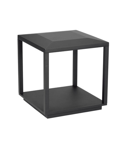 Nova Luce LED Sockelleuchte Prive 15W warmweiss 3000K IP65 Schwarz Aluminium 36cm 9030755
