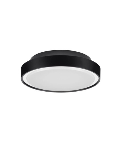 Nova Luce LED Außen-Deckenleuchte Sky 15W warmweiss 3000K IP65 salzwasserfest Schwarz Aluminium Ø30cm 9030823