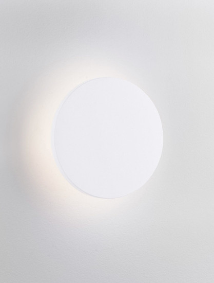 Nova Luce LED Außen-Wandleuchte Tower 8W warmweiss 3000K IP65 salzwasserfest Weiß Ø16,5cm 9030825