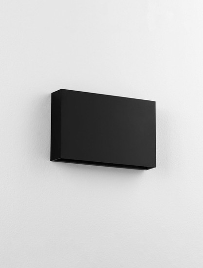 Nova Luce LED Außen-Wandleuchte Yoko 7W warmweiss 3000K IP65 salzwasserfest Schwarz 20x12,5cm 9030828