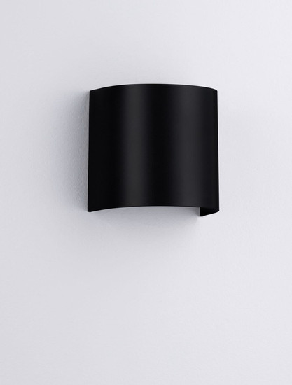Nova Luce Außen-Wandleuchte York GU10 IP65 salzwasserfest Schwarz Aluminium 11x11cm 9030832