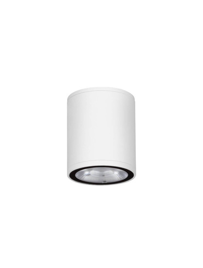 Nova Luce LED Außen-Deckenleuchte Lumina 6W warmweiss 3000K IP65 salzwasserfest Weiß Aluminium Ø6,5cm 9030843