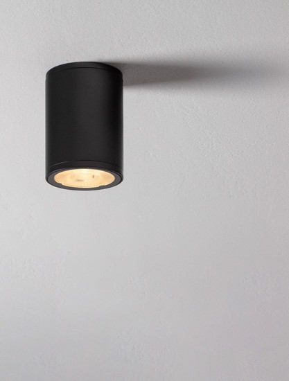 Nova Luce LED Außen-Deckenleuchte Lumina 9W warmweiss 3000K IP65 salzwasserfest Anthrazit Aluminium Ø8cm 9030844