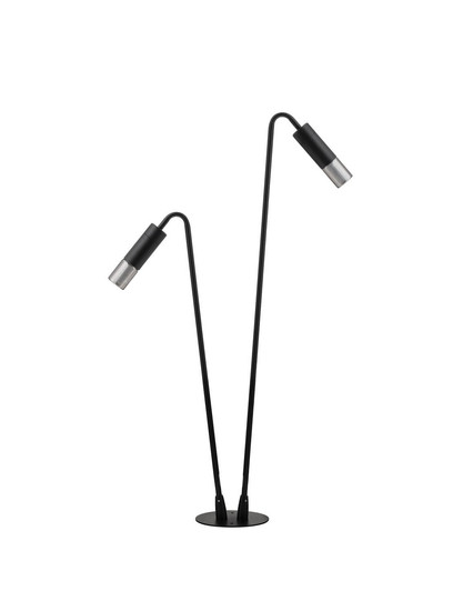Nova Luce LED Wegeleuchte Aether 10W warmweiss 3000K IP65 salzwasserfest Anthrazit Glas Aluminium 80cm 9030849