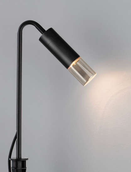 Nova Luce LED Wegeleuchte Aether 5W warmweiss 3000K IP65 salzwasserfest Anthrazit Glas Aluminium 51cm 9030850