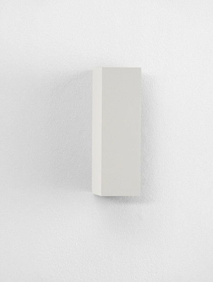 Nova Luce LED Außen-Wandleuchte Orion 4W warmweiss 3000K IP54 salzwasserfest Weiß Aluminium 16x8cm 9030936