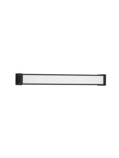 Nova Luce LED Außen-Deckenleuchte Nova 21W warmweiss 3000K IP65 salzwasserfest Anthrazit Aluminium 50x9cm 9030943