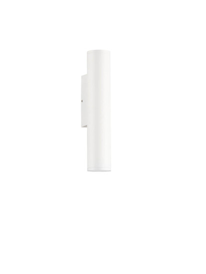 Nova Luce LED Außen-Wandleuchte Torrin 3W warmweiss 3000K IP65 salzwasserfest Weiß Aluminium Ø4,5cm 9050716