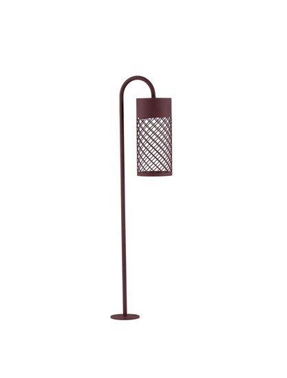 Nova Luce LED Wegeleuchte Motley 9W warmweiss 3000K IP65 salzwasserfest Cortenstahl Aluminium 70cm 9060233