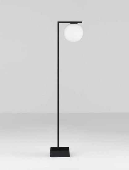 Nova Luce LED Wegeleuchte Oracle 8W warmweiss 3000K IP65 salzwasserfest Schwarz Glas Aluminium 90cm 9060245