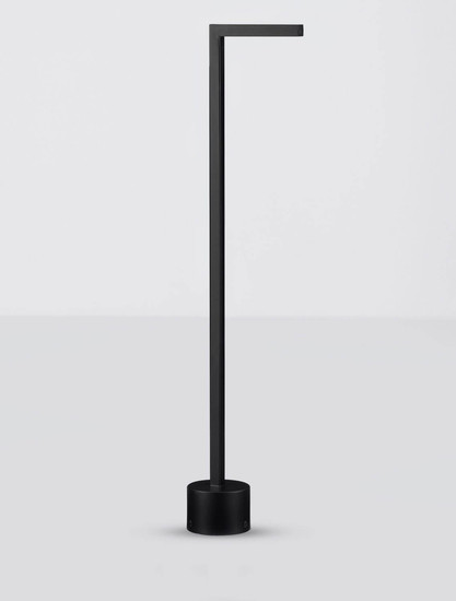 Nova Luce LED Wegeleuchte Pipe 4W warmweiss 3000K IP65 salzwasserfest Schwarz Aluminium 65cm 9060263