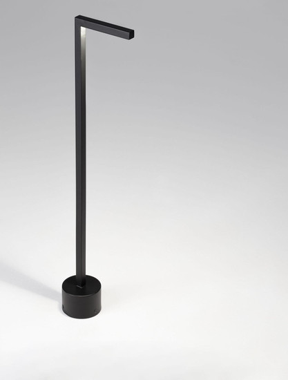 Nova Luce LED Wegeleuchte Pipe 4W warmweiss 3000K IP65 salzwasserfest Schwarz Aluminium 65cm 9060263
