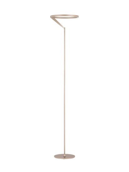 Nova Luce LED Stehleuchte Tilia dimmbar 26W warmweiss 3000K Champagnergold Aluminium 168cm 9088142