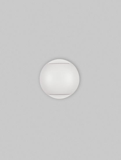Nova Luce LED Außen-Wandleuchte Passo 4W warmweiss 3000K IP65 salzwasserfest Weiß Aluminium Ø12cm 9136414