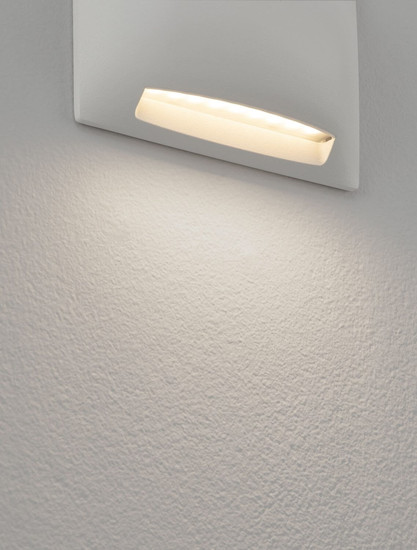 Nova Luce LED Außen-Wandleuchte Sub 5W warmweiss 3000K IP65 salzwasserfest Weiß Aluminium 13,5x8,5cm 9136417