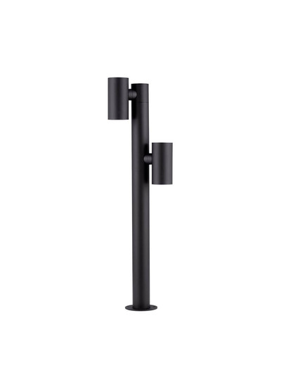 Nova Luce LED Wegeleuchte Pec schwenkbar 13W warmweiss 3000K IP65 salzwasserfest Schwarz Aluminium 90cm 9136421