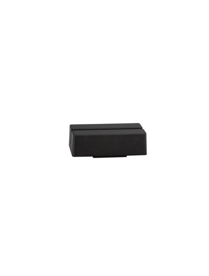 Nova Luce LED Fassadenleuchte Dio 4W warmweiss 3000K IP65 Schwarz Aluminium 15,5x8,5cm 9136450