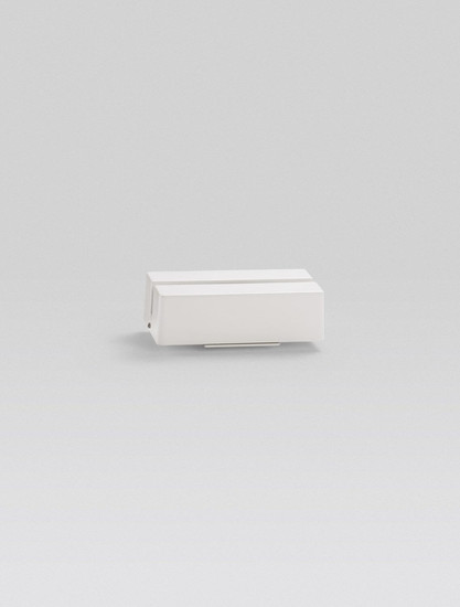 Nova Luce LED Fassadenleuchte Dio 4W warmweiss 3000K IP65 Weiß Aluminium 15,5x8,5cm 9136451