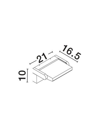 Nova Luce LED Außen-Wandleuchte Sally schwenkbar 20W warmweiss 3000K IP54 salzwasserfest Schwarz Aluminium 21x16,5cm 9176105