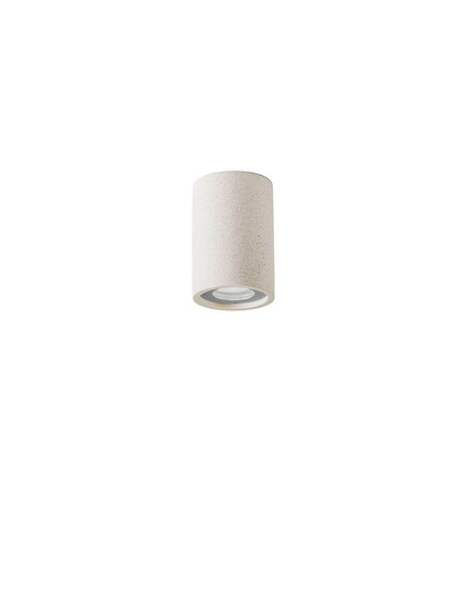 Nova Luce Außen-Wandleuchte Par GU10 IP65 salzwasserfest Weiß Beton Ø9cm 9186180