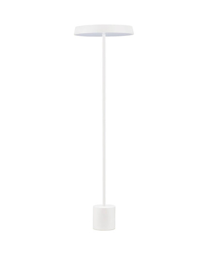 Nova Luce LED Stehleuchte Vetro 33W warmweiss 3000K Weiß Aluminium 136cm 9223418