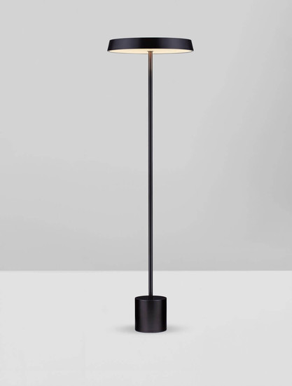 Nova Luce LED Stehleuchte Vetro 33W warmweiss 3000K Schwarz Aluminium 136cm 9223419