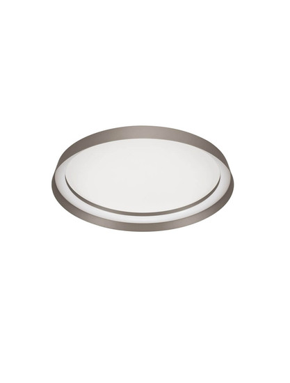 Nova Luce LED Deckenleuchte Ormi dimmbar 38W CCT warm-/neutralweiss 2700/3000/4000K Champagnerbraun Aluminium Ø45cm 9345697